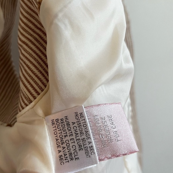 Rebecca Taylor Linen-Cotton Striped Vest Top - Picture 12 of 16